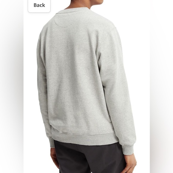 NWT - Scotch & Soda Men’s Classic Logo Regular Fit Sweatshirt - Size L - Picture 3 of 10